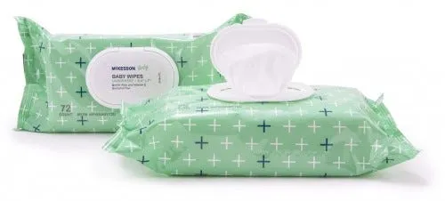 McKesson Baby Wipe Soft Pack Aloe / Vitamin E Unscented PK/72