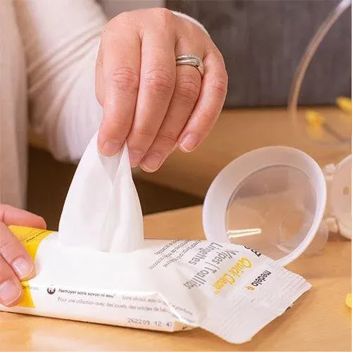 Medela Quick Clean Breast Pump & Accessory Wipes -30ct