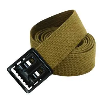 Military Web Belts With Open Face Buckle