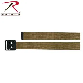 Military Web Belts With Open Face Buckle