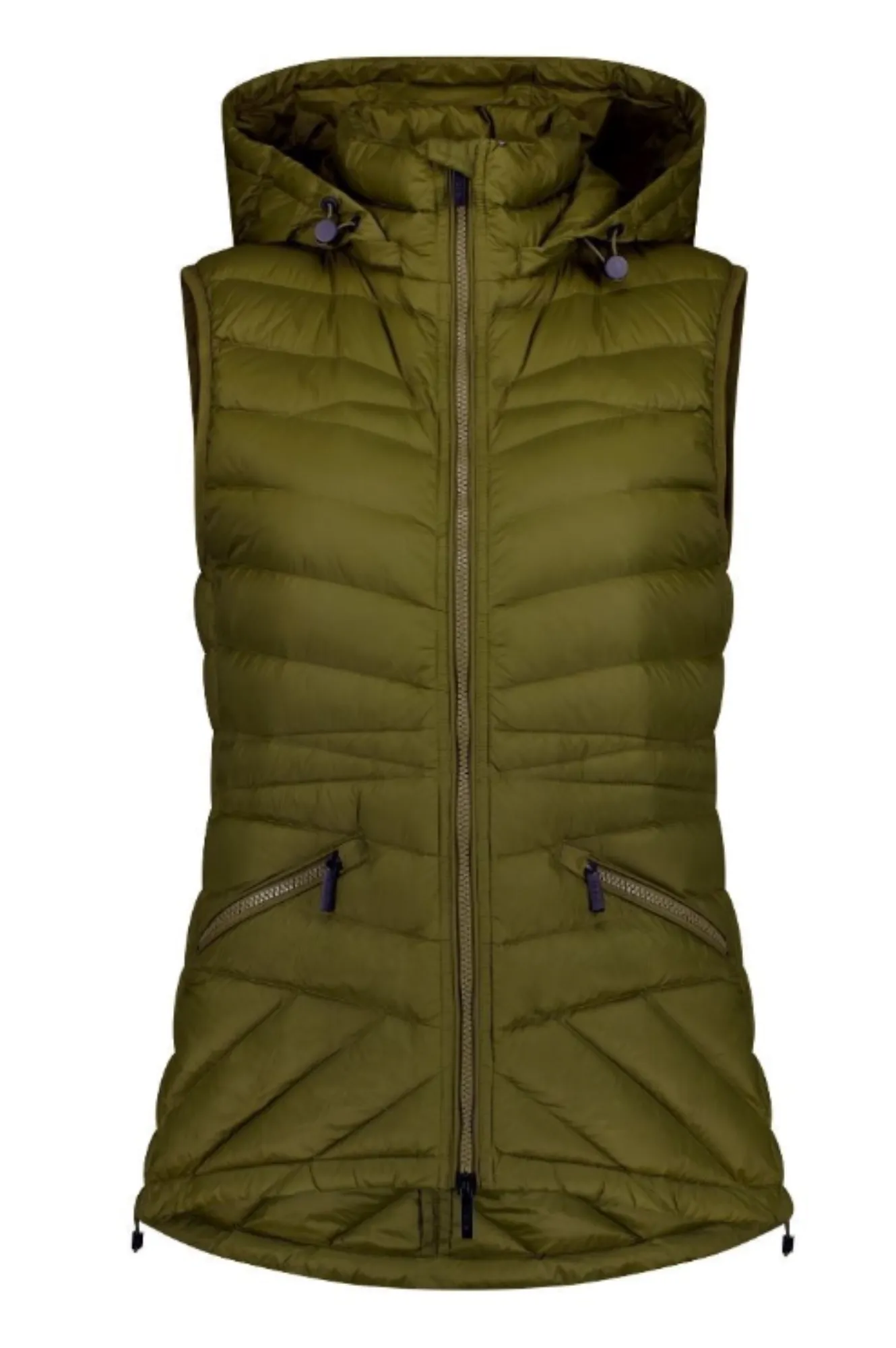 Moke Mary Claire Vests - Loden