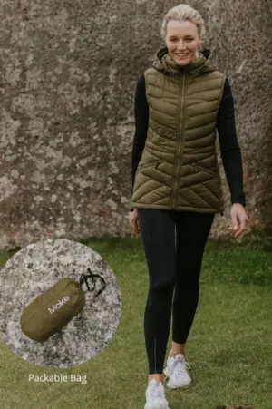 Moke Mary Claire Vests - Loden