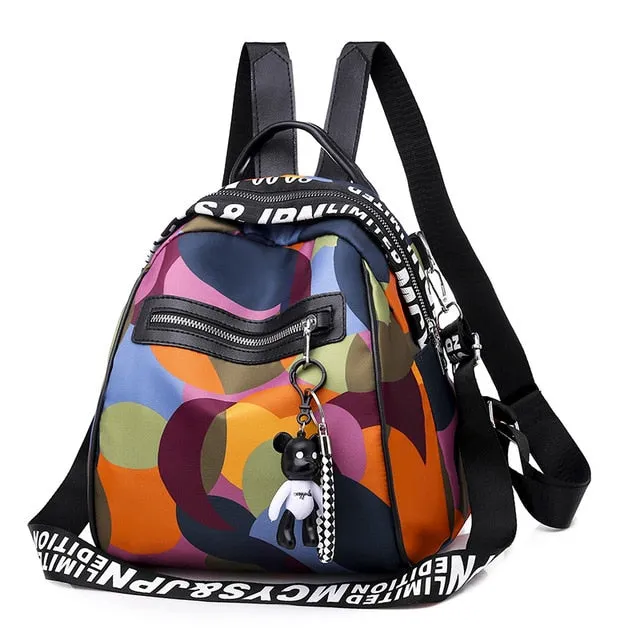 New Multifunction Backpack Women Waterproof Oxford Bagpack Female Anti Theft Backpack Schoolbag for Girls 2021 Sac A Dos mochila