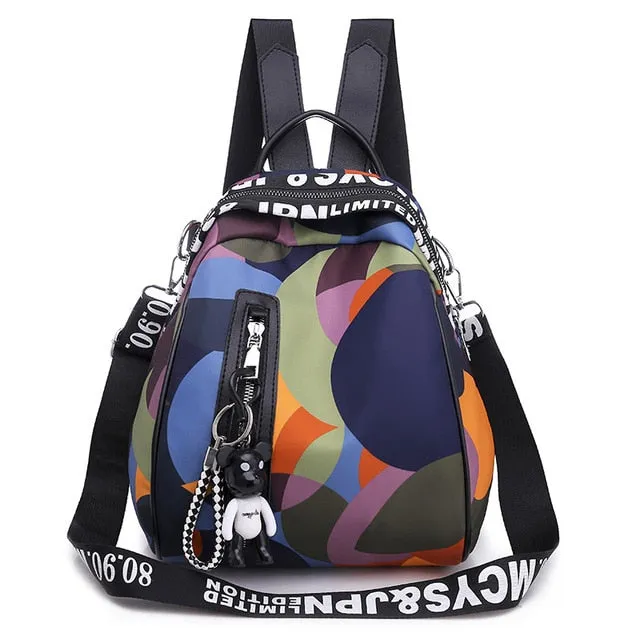 New Multifunction Backpack Women Waterproof Oxford Bagpack Female Anti Theft Backpack Schoolbag for Girls 2021 Sac A Dos mochila