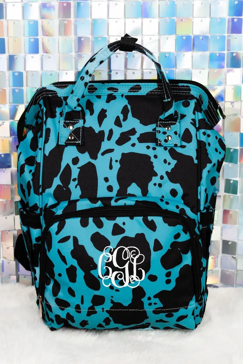 NGIL Turquoise Milkin' It Diaper Bag Backpack
