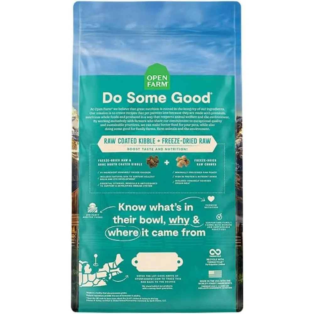 Open Farm Kitten Grain-Free Rawmix Recipe Cat Food 2.25lb