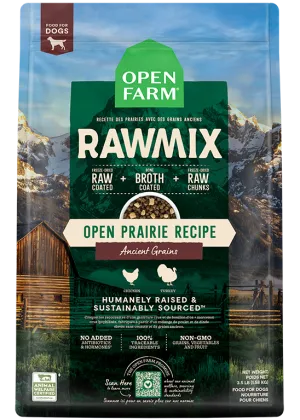 Open Farm Open Prairie Ancient Grains RawMix for Dogs