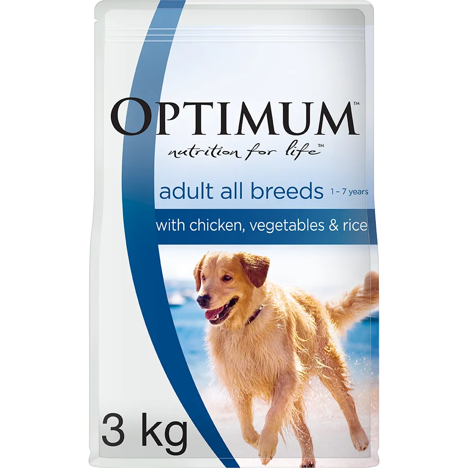 Optimum Adult Chicken, Vegetables & Rice Dry Dog Food