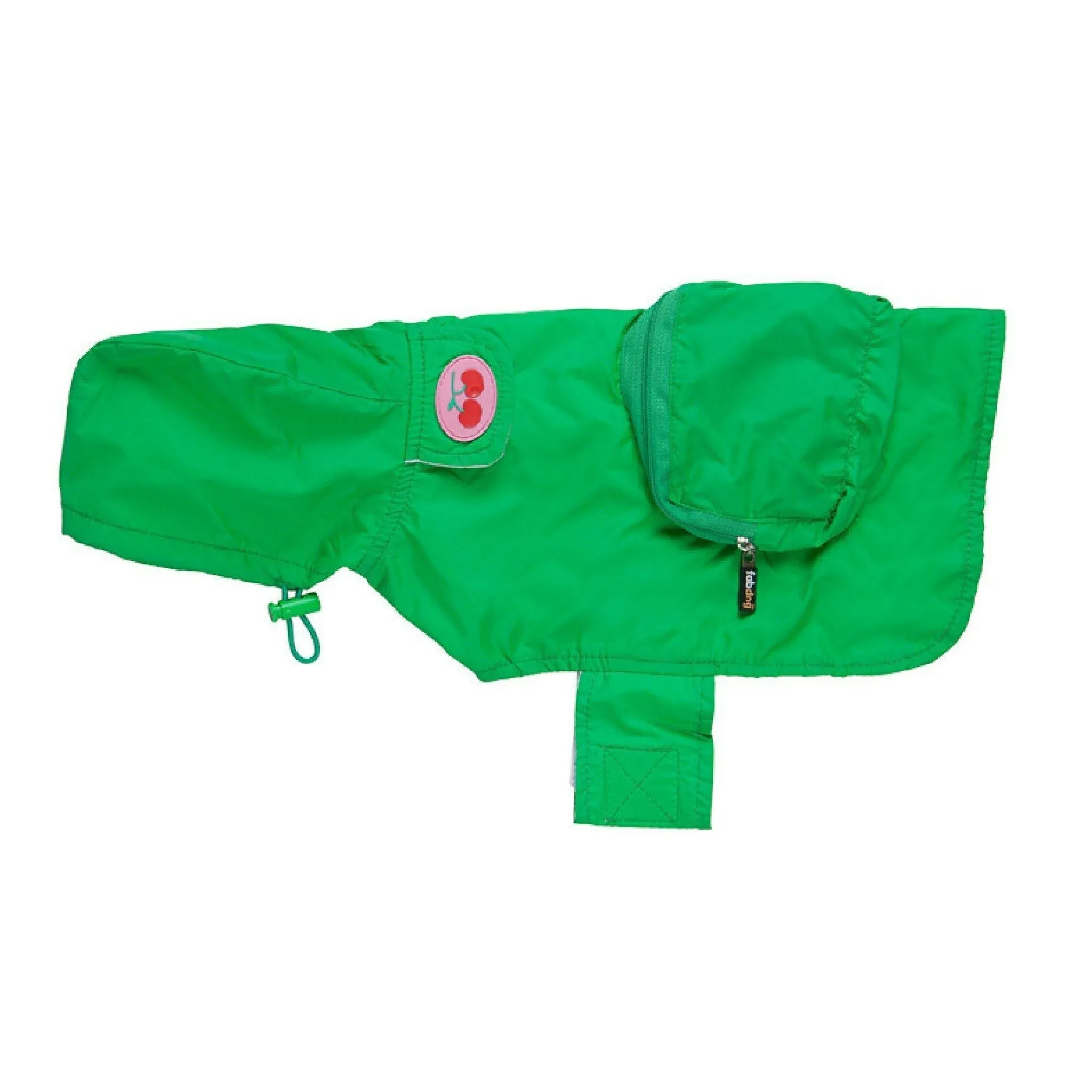 Packaway Cherry Dog Raincoat