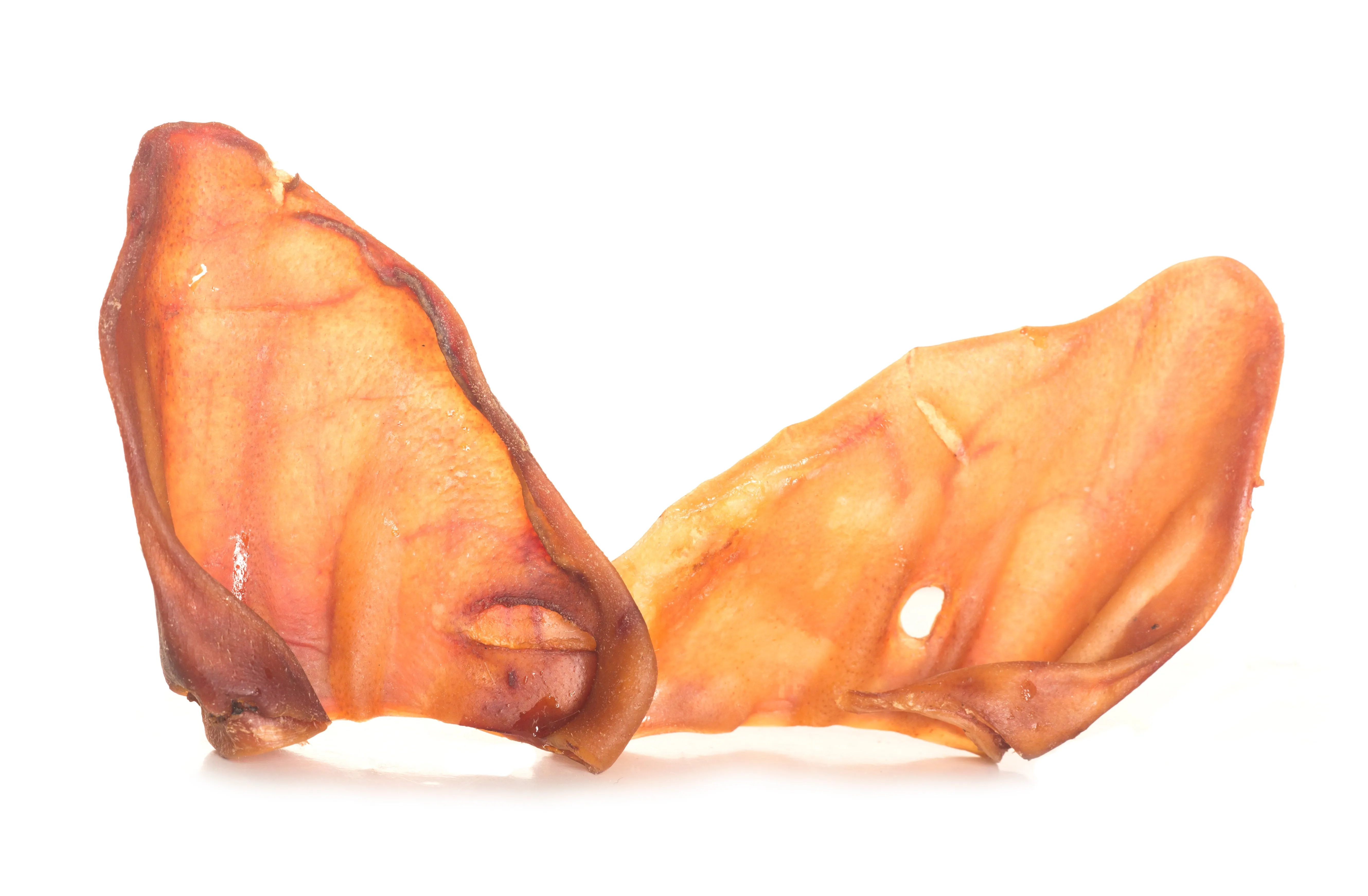 PIG EARS for Dogs Large or Whole sizes -  100% Natural Pork Ears Full of Protein for Your Pet By 123 Treats