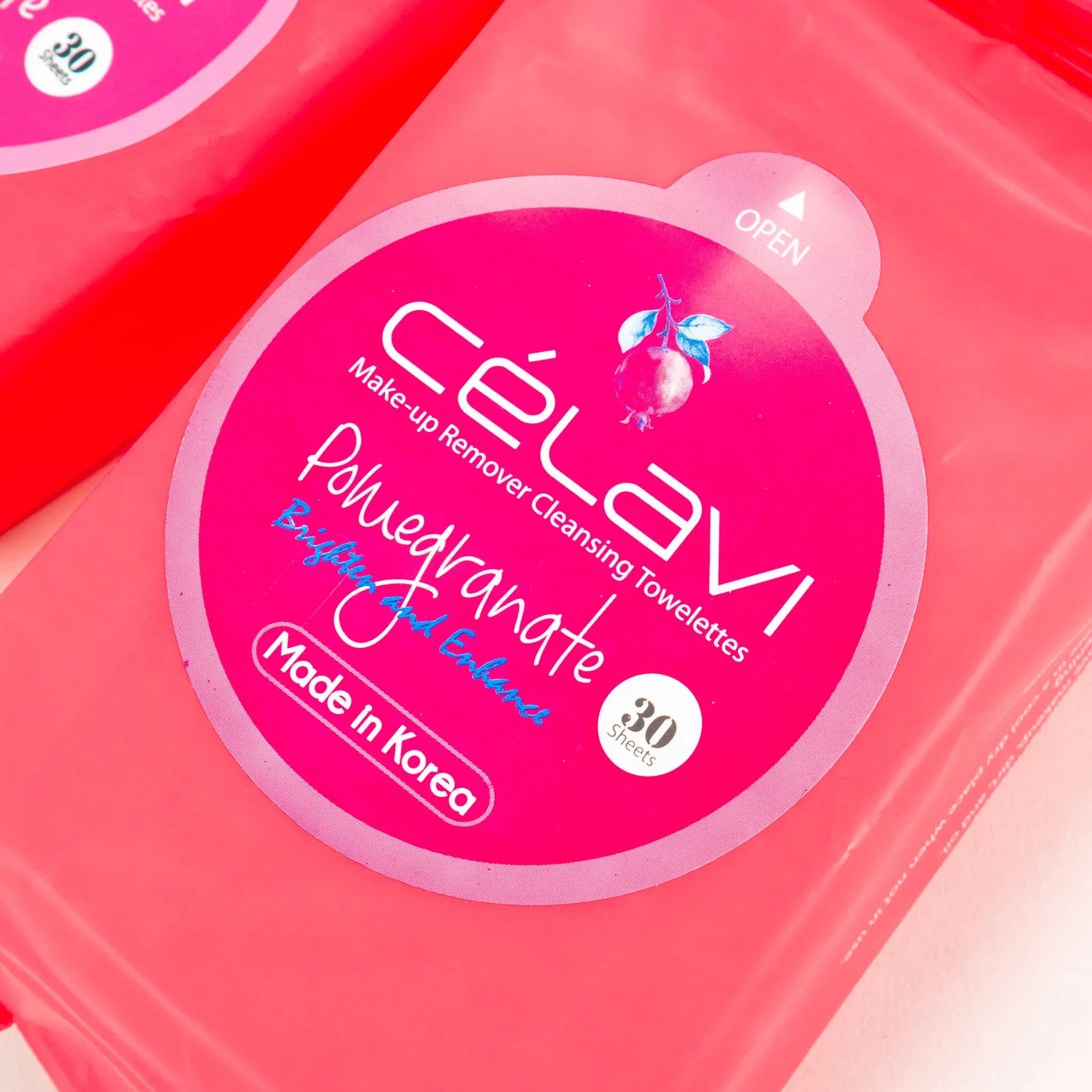 Pomegranate Cleansing Wipes