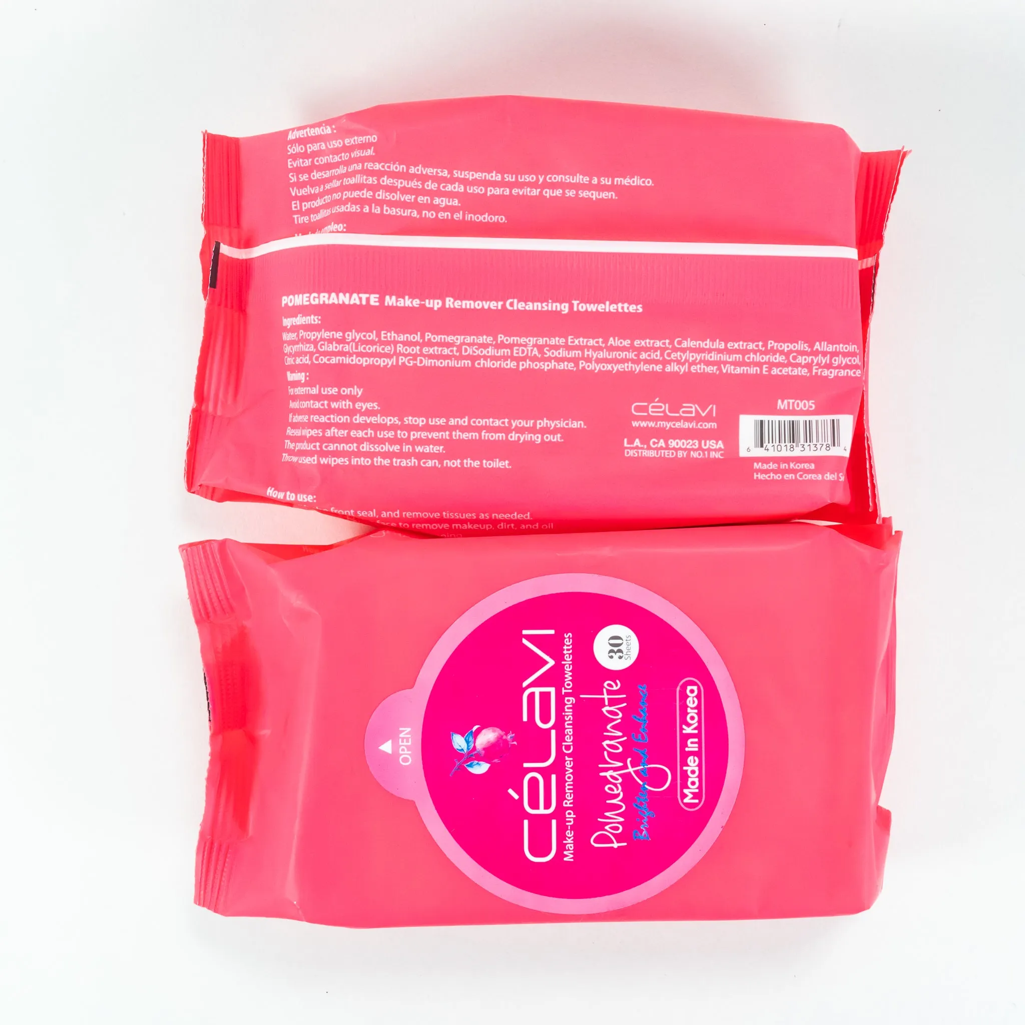 Pomegranate Cleansing Wipes
