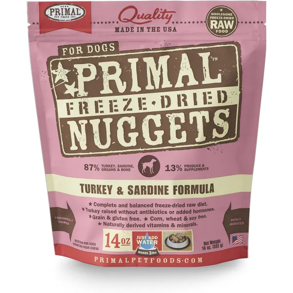 Primal Dog Freeze-Dried Turkey Sardine