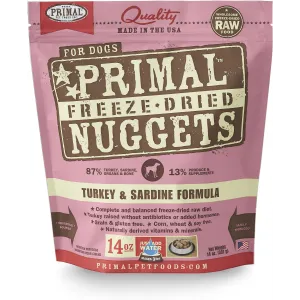 Primal Dog Freeze-Dried Turkey Sardine