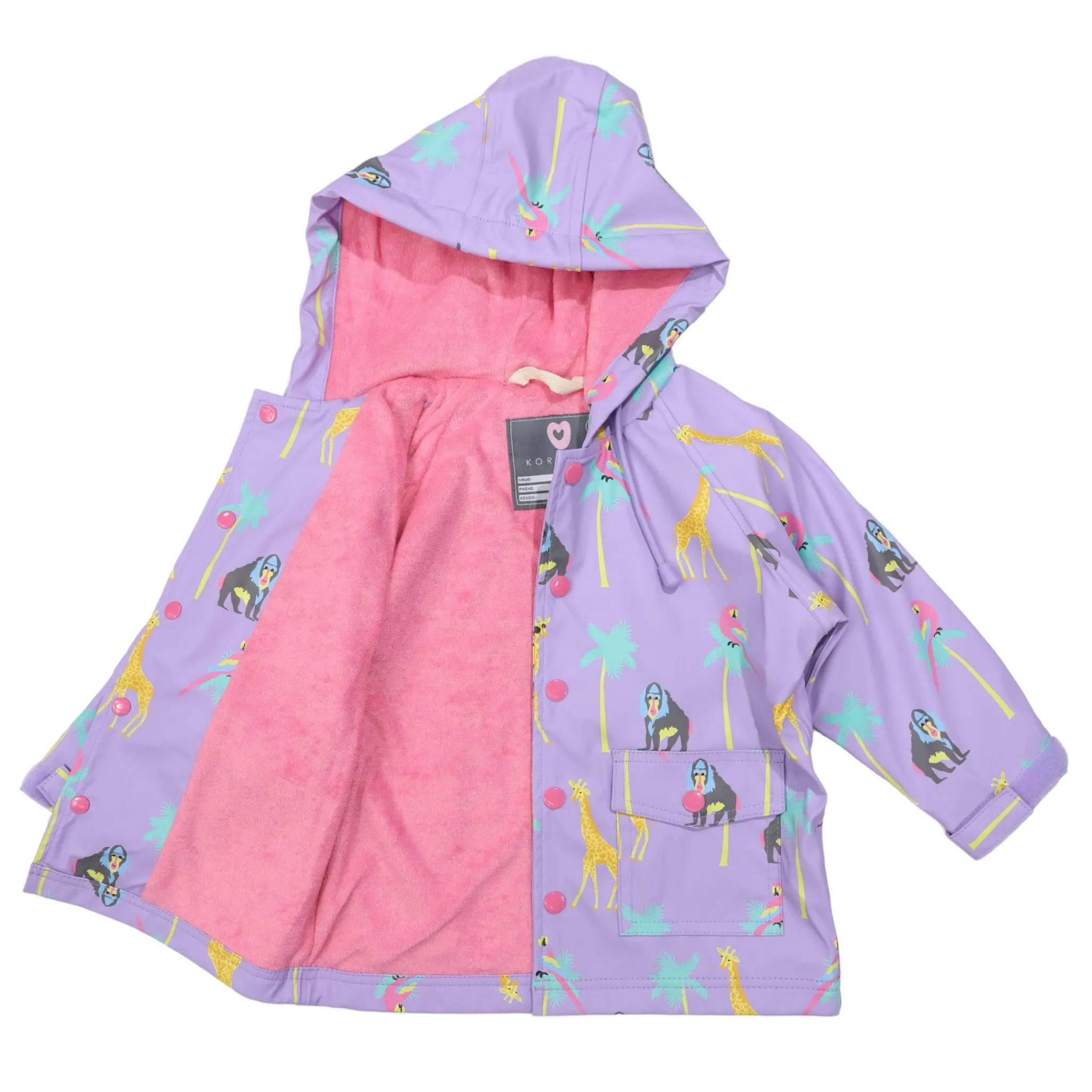 Safari Raincoat Lavender