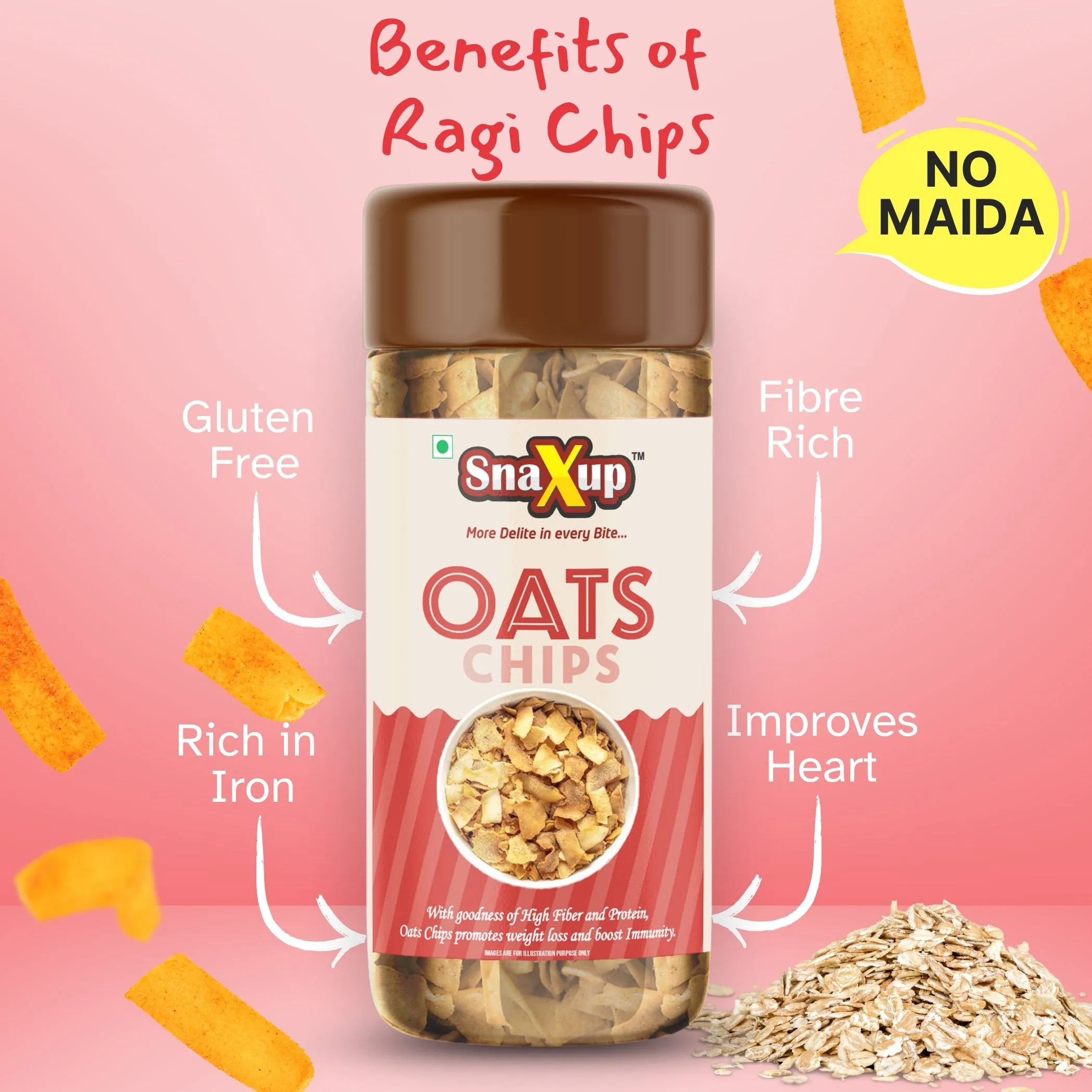 Snaxup Oats Chips