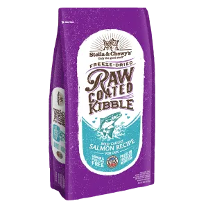 Stella & Chewy's Cat Raw Coated Kibble Wild-Caught Salmon Recipe 10lb