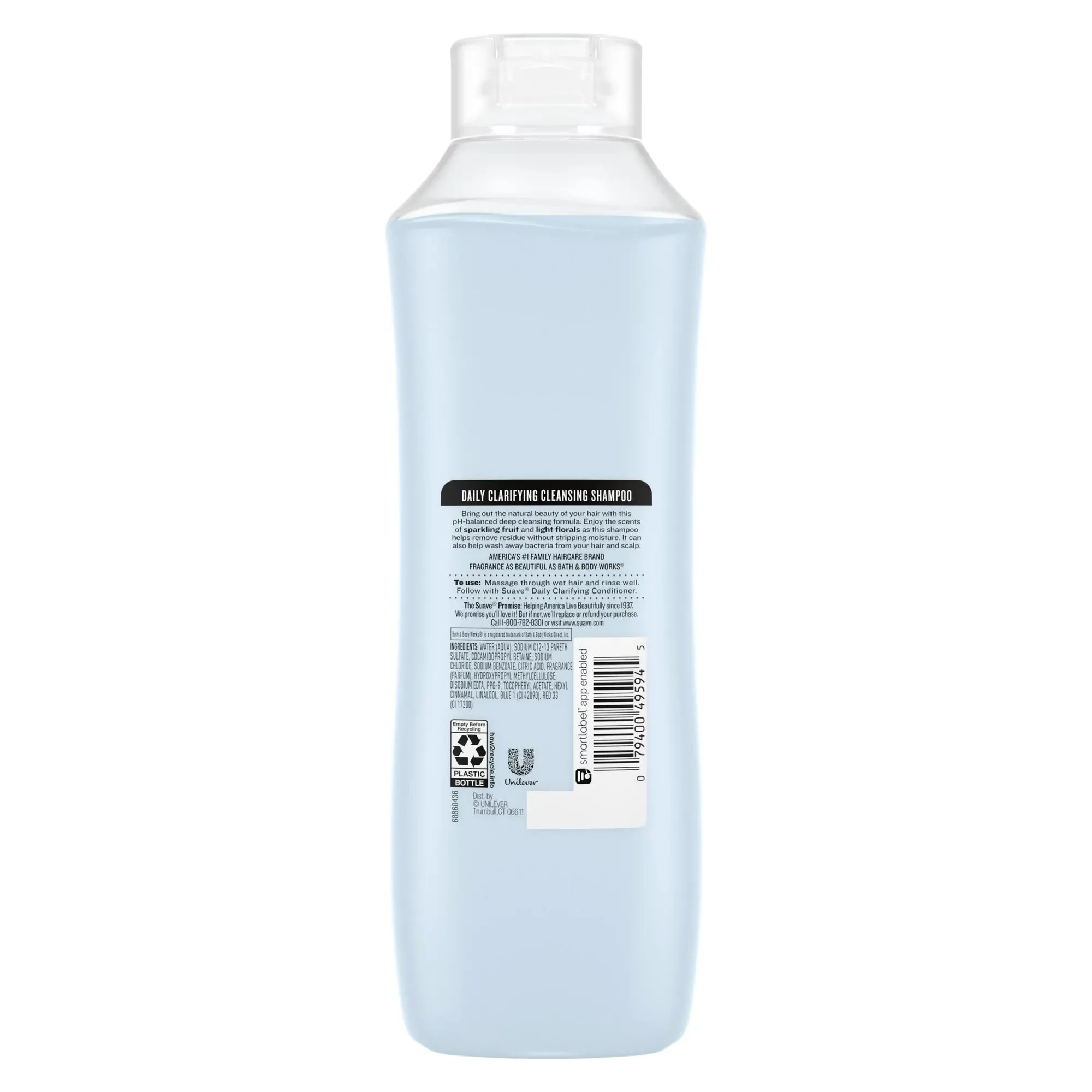Suave Essentials Daily Clarifying & Cleansing Shampoo, 22.5 fl oz
