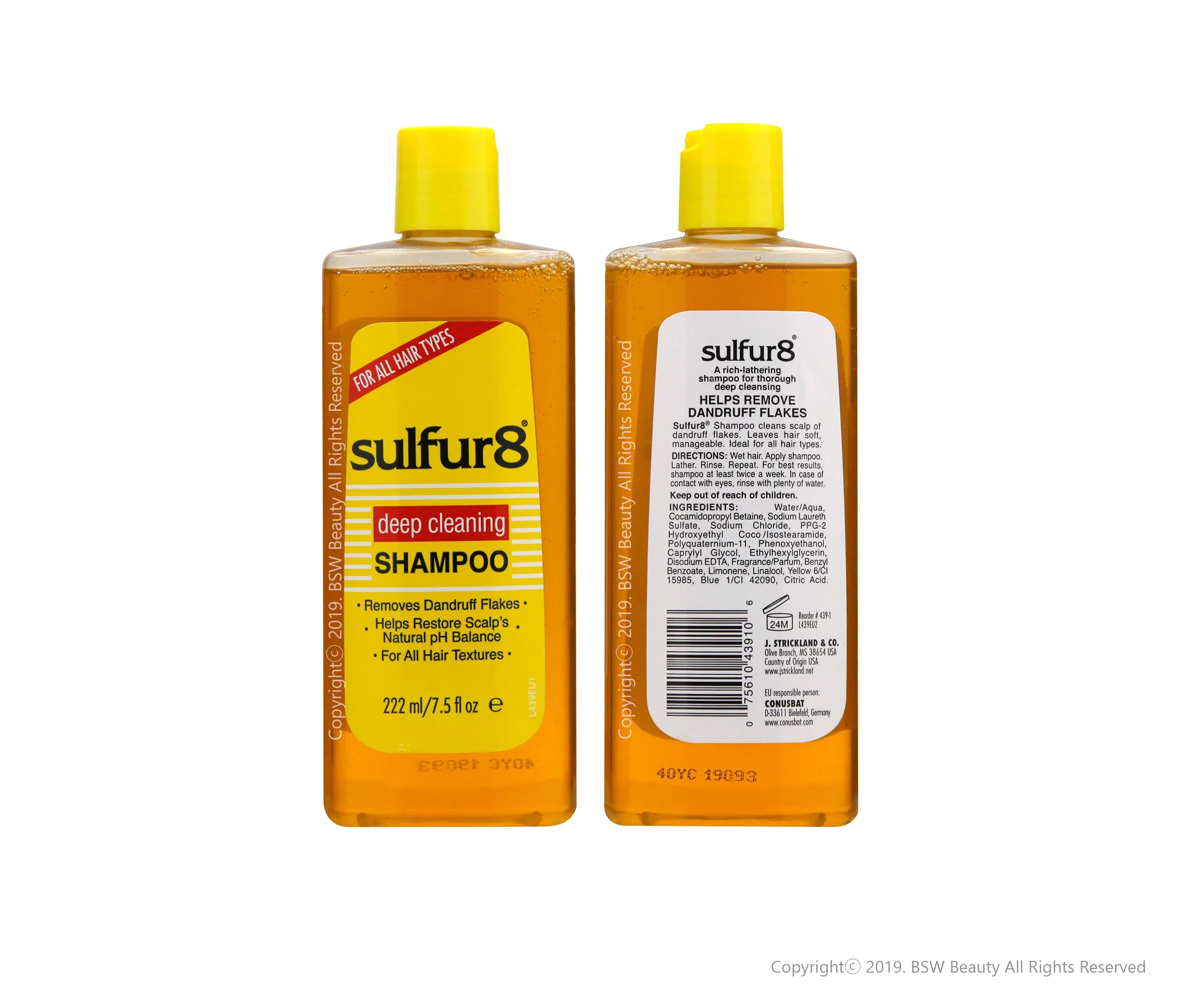 SULFUR8 DEEP CLEANING SHAMPOO 7.5oz