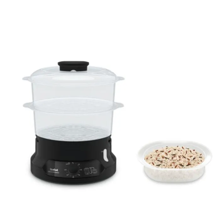 Tefal VC1398 Mini Compact Steamer 6.0L With 2 Bowl