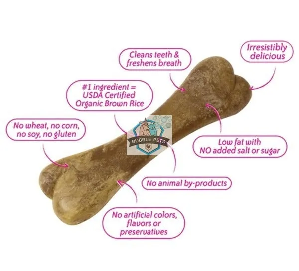 Terrabone Fresh Breath Edible Dental Chew Bones