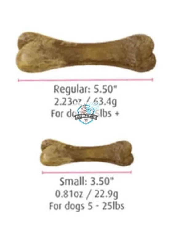 Terrabone Fresh Breath Edible Dental Chew Bones