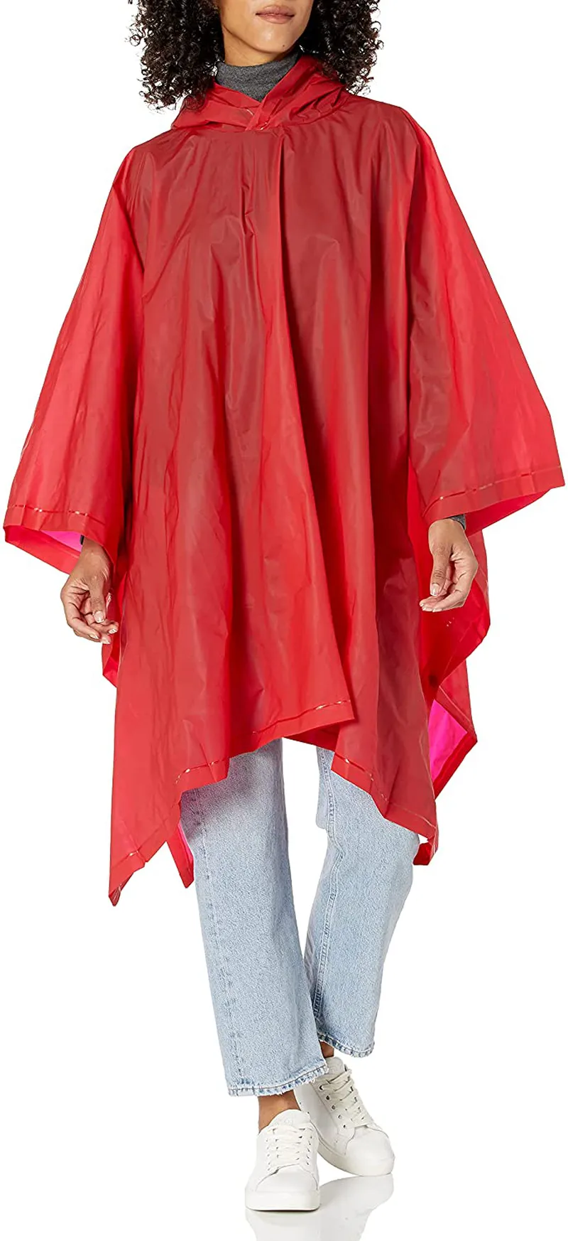 totes Unisex Rain Poncho, lightweight, reusable, and packable on the go rain protection