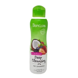 Tropiclean Berry & Coconut Deep Cleaning Dog Shampoo