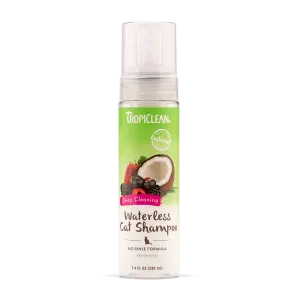 Tropiclean Waterless Cat Shampoo - Deep Cleaning 7.4oz