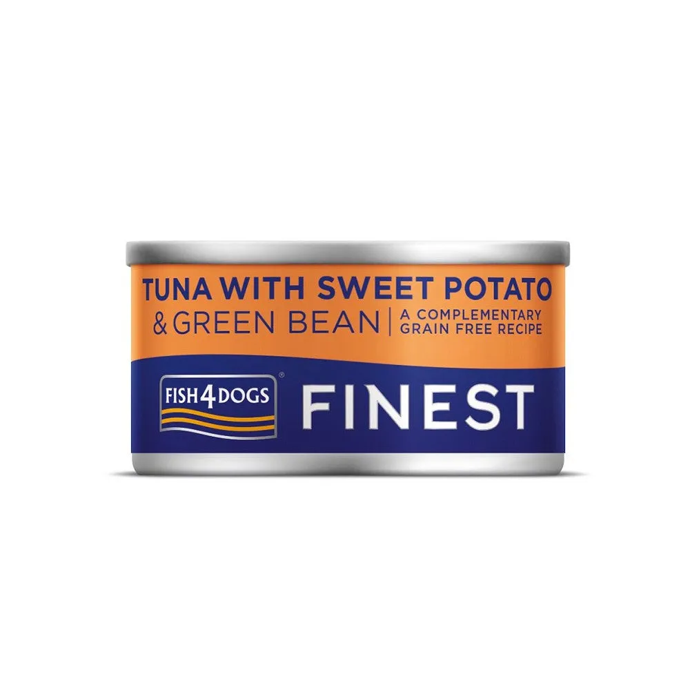 Tuna with Sweet Potato & Green Bean Dog Can