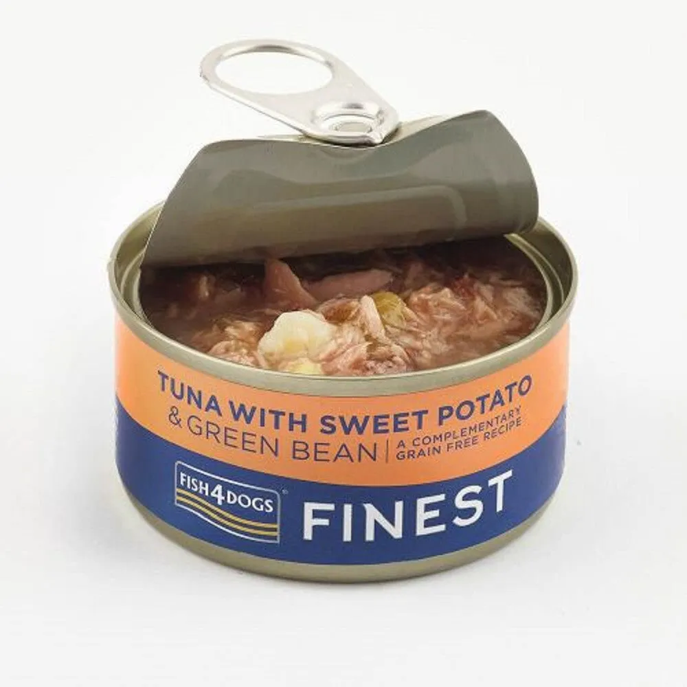 Tuna with Sweet Potato & Green Bean Dog Can
