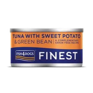 Tuna with Sweet Potato & Green Bean Dog Can