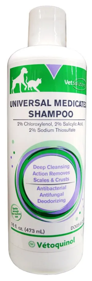 Vet Solutions Universal Medicated Shampoo, 16 fl oz