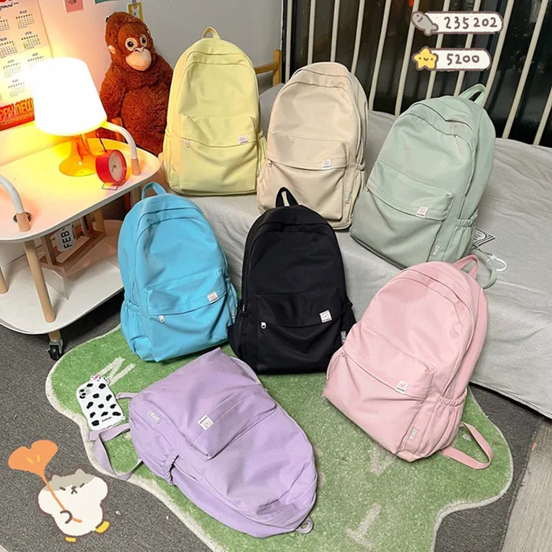 Waterproof Nylon Women Backpack