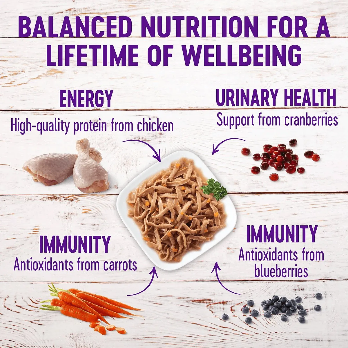 Wellness Healthy Indulgence Shreds Chicken & Turkey in Light Sauce Wet Cat Food