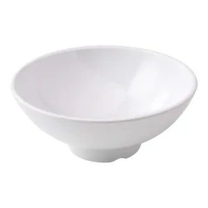 Yanco CO-306 16 Oz White Melamine Coupe Pattern Pasta Bowl, Pack of 48